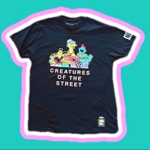 NWT Sesame Street “Creatures of the Street” Shirt
